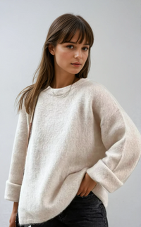 Leia Oversized Cozy Knit Sweater