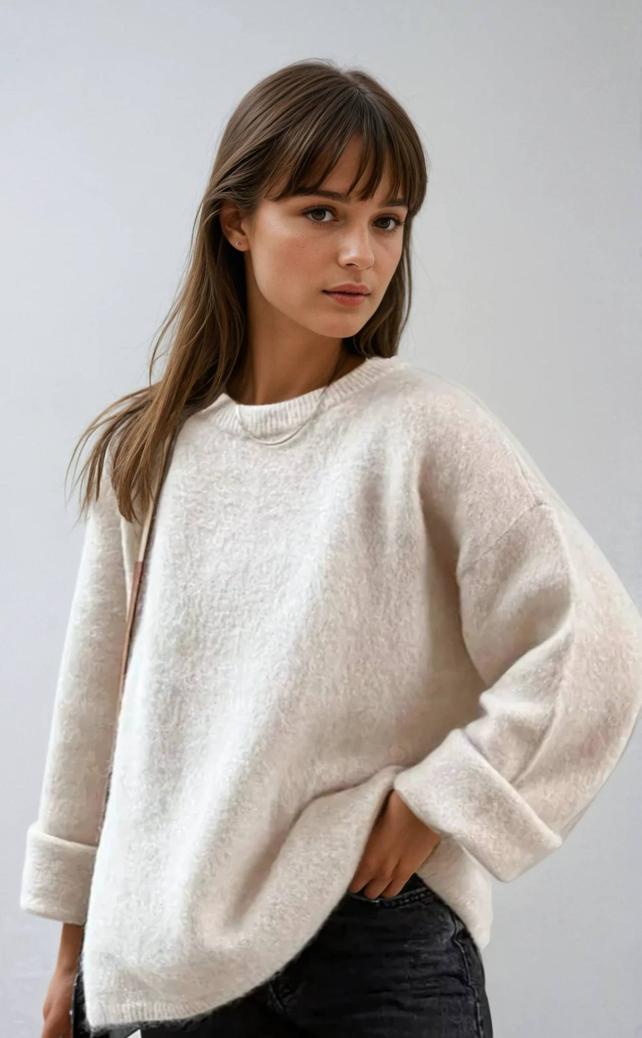 Leia Oversized Cozy Knit Sweater