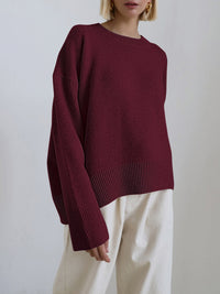 Lunara Plush Everyday Oversized Pullover Sweater