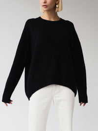 Lunara Plush Everyday Oversized Pullover Sweater