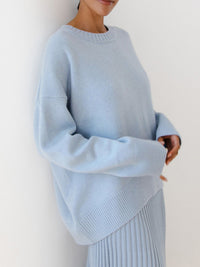 Lunara Plush Everyday Oversized Pullover Sweater