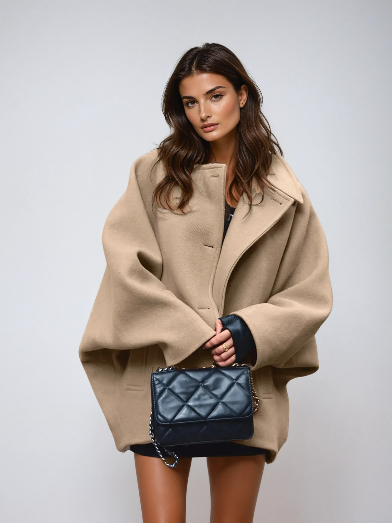 Elegant Oversized Women’s Coat