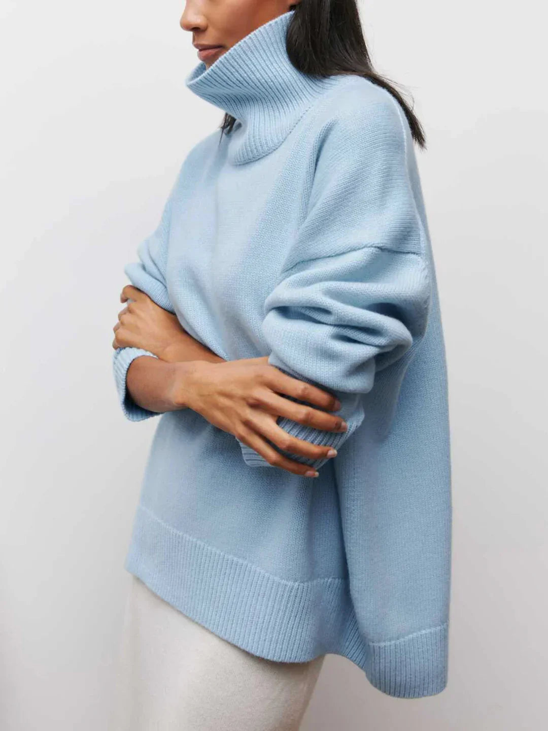Madison Soft Turtleneck Oversized Sweater