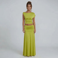 Madison Two Piece Maxi Skirt Set