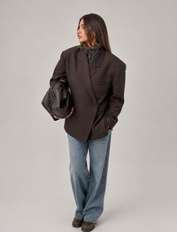 Maeve Structured Oversized Tailored Blazer