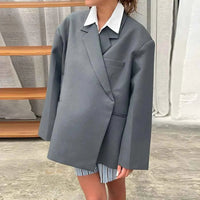 Maeve Structured Oversized Tailored Blazer