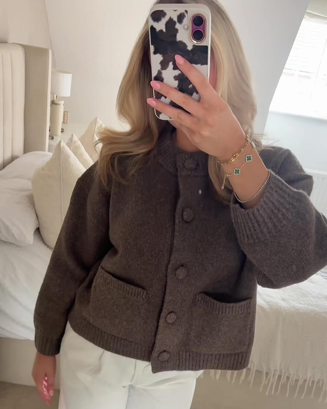 Nessa Thick Knitted Cardigan 0