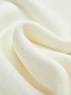 Elenie Off-Shoulder Crisscross Knit Sweater