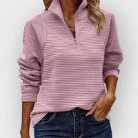 Olivia Half-Zip Pullover Sweater