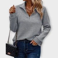 Olivia Half-Zip Pullover Sweater