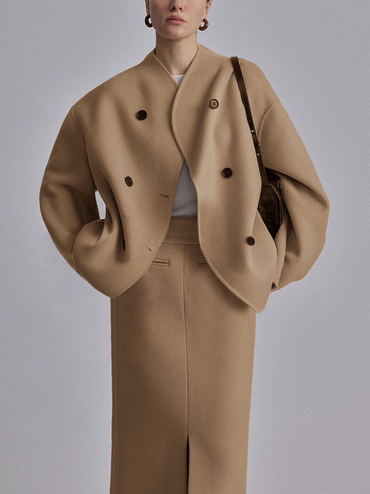 Oversized Button-Down Jacket 1