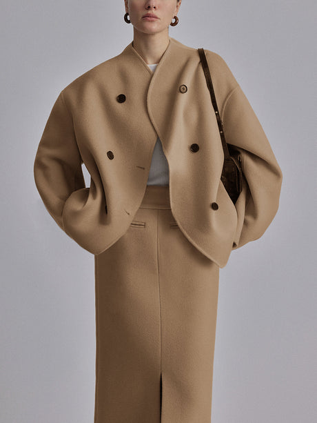 Oversized Button-Down Jacket 1