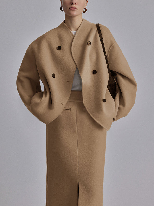Oversized Button-Down Jacket 1