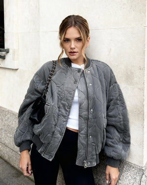 Elva Casual Bomber Jacket