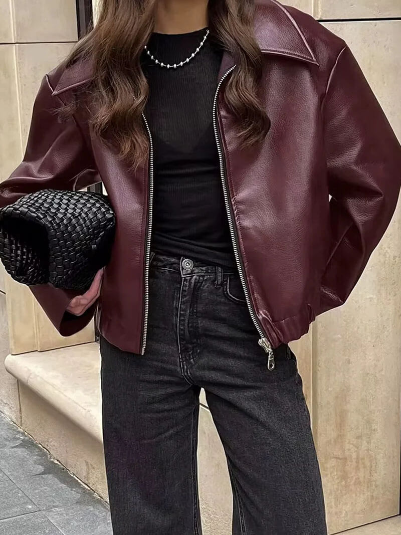 Romy leather Jacket 3