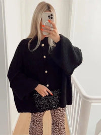 Rosalie Soft Knit Button Cardigan