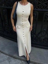 Rosavelle Sleeveless Knit Maxi Dress