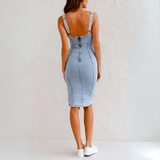 Roxy Denim Midi Dress 2