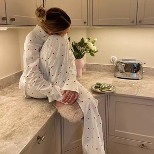 Luna Heart Lounge Pajama Set