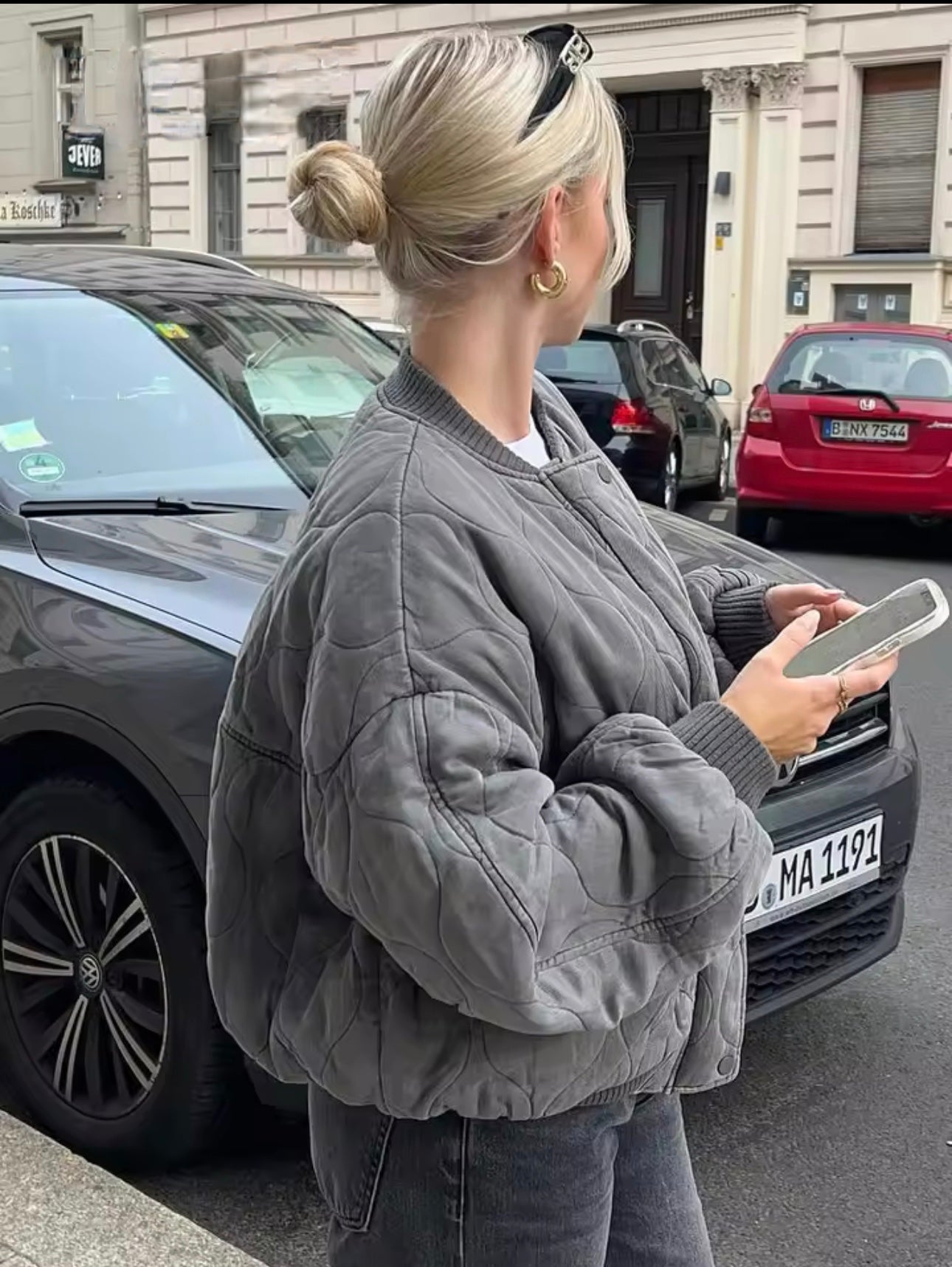 Salma Padded Bomber Jacket 6