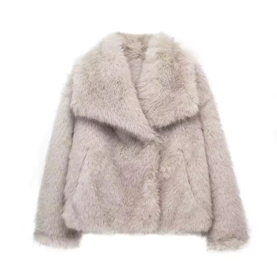 Elodie Soft Faux Fur Coat