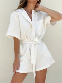 Sienna Belted Summer Jumpsuit