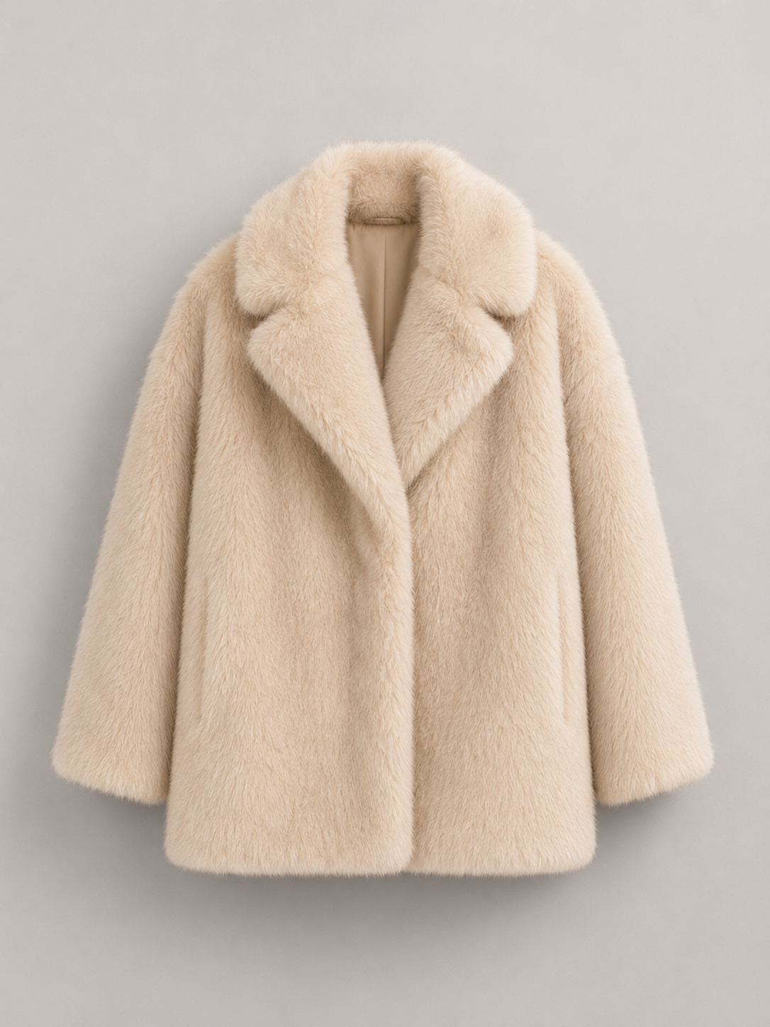 Sienna Oversized Faux Fur Plush Jacket