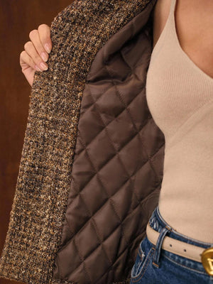 Arwyn Classic Tailored Tweed Coat