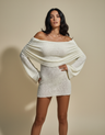 Amina Off Shoulder Mini Dress