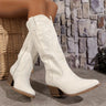 Women's Suede Cowboy Western Boots
