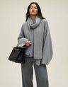Elise Relaxed Pullover & Scarf Set