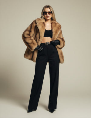 Aurelia Luxe Faux Fur Coat