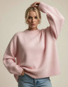 Luna Knitted Pink Sweater