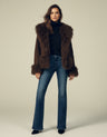 Elegant Oversized Faux Fur Winter Jacket